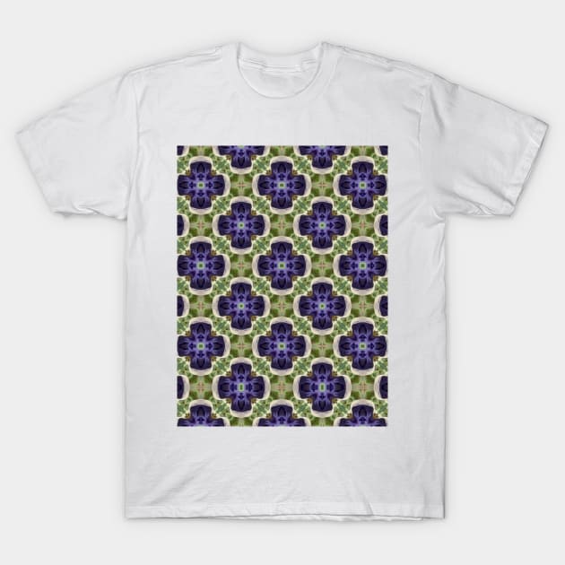 Violet Tessellation T-Shirt by Amanda1775